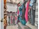 Spacious walk-in closet featuring ample storage and organization solutions at 233 Largovista Dr, Oakland, FL 34787