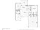 Floor plan showing the layout of the house with labeled rooms and dimensions at 2746 Edwards Ln, The Villages, FL 32162