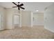Spacious living room with tile flooring and an open floor plan at 2880 Manor Downs, The Villages, FL 32162