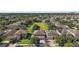 Aerial view of a home showcasing its location in a lush, residential neighborhood at 621 Lost Grove Cir, Winter Garden, FL 34787
