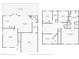 Detailed floor plan showcasing the layout of the first and second floor of the home at 621 Lost Grove Cir, Winter Garden, FL 34787