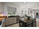This kitchen provides a breakfast nook area and stainless steel appliances at 621 Lost Grove Cir, Winter Garden, FL 34787