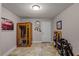 Versatile bonus room featuring a sauna and tile flooring with natural light at 628 Drew Ave, Clermont, FL 34711