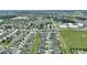An encompassing aerial perspective shows the property nestled in a vibrant and growing community at 120 Citrus Isle St, Davenport, FL 33837