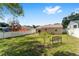 Expansive backyard with seating, offering ample space for recreation and enjoyment at 149 Shiloh Ave, Lady Lake, FL 32159