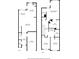 Detailed floor plan showing dimensions of the kitchen, living room, bedrooms and bathrooms of a two-story home at 4814 Luge Ln, Orlando, FL 32839