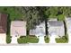 Aerial view of residential neighborhood at 651 Timbercrest Dr, Leesburg, FL 34748