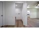 Bright laundry room featuring modern appliances, ample storage, and beautiful new floors at 13050 Ne 7Th Loop, Silver Springs, FL 34488