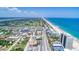 Aerial view of coastal highway and building at 89 S Atlantic Ave # 204, Ormond Beach, FL 32176