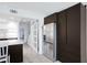 Modern kitchen boasting stainless steel appliances, ample cabinet space, and a stylish design at 14 Ocean Palm Villa S # 14, Flagler Beach, FL 32136