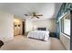 Main bedroom with ensuite bathroom and ample closet space at 1 Tomoka Oaks Blvd # 102, Ormond Beach, FL 32174