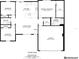 Detailed floor plan showcasing the layout of the home, including the kitchen, bedrooms, and living room at 11 Locust Terrace Way, Ocala, FL 34472