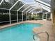 Relaxing screened-in pool area offering privacy and a serene outdoor escape at 16862 Se 80 Bellavista Cir, The Villages, FL 32162