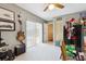 Room with carpet floors and a sliding glass door at 906 Crestview Dr, Auburndale, FL 33823