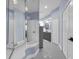 Hallway features a vanity area with mirrors and access to other rooms at 14867 Bonnybridge Dr, Orlando, FL 32826
