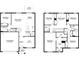 Detailed floor plan showcasing the layout of the home, including bedrooms, kitchen, and living areas at 6683 Se 3Rd Loop, Ocala, FL 34472