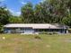 Aerial view of property showing a spacious yard with mature trees and a charming home at 18341 Nw 142Nd Court Rd, Williston, FL 32696