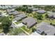 Expansive aerial view showcasing the neighborhood's well-maintained homes and lush landscaping at 7274 Sw 95Th Ave, Ocala, FL 34481