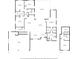 Detailed floor plan showcasing the layout of the home, including the kitchen, bedrooms, living areas, and garage with bonus room at 17781 Sw 72Nd Street Rd, Dunnellon, FL 34432