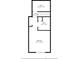Second floor plan featuring one bedroom, a full bathroom and a bonus room, creating a private and functional living space at 17781 Sw 72Nd Street Rd, Dunnellon, FL 34432
