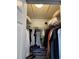 Walk-in closet with wire shelving and clothes at 3875 Shaftbury Pl, Oviedo, FL 32765