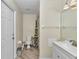 Full bathroom featuring a tub-shower combination and white vanity at 3968 Sw 131St Place Rd, Ocala, FL 34473