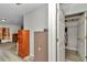 Hallway with storage solutions and access to other areas of the home at 3968 Sw 131St Place Rd, Ocala, FL 34473