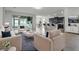 Bright, open-concept living room with neutral finishes, tile floors, and easy access to kitchen at 4261 Sw 62Nd Loop, Ocala, FL 34474