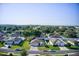 Aerial view of a beautiful neighborhood showcasing well-kept homes and lush greenery creating a peaceful living environment at 4261 Sw 62Nd Loop, Ocala, FL 34474