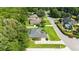 A home with a well-manicured lawn and screened-in pool surrounded by mature trees in a desirable neighborhood at 5005 Se 47Th Terrace Rd, Ocala, FL 34480