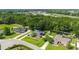 Aerial view of a neighborhood with lush landscaping and mature trees at 5005 Se 47Th Terrace Rd, Ocala, FL 34480