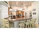 Spacious kitchen featuring granite countertops, stainless steel appliances, and pendant lighting at 5005 Se 47Th Terrace Rd, Ocala, FL 34480