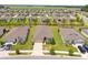 Elevated view of a home with a manicured lawn in a planned community at 9478 Sw 52Nd Loop, Ocala, FL 34481