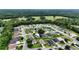 Aerial view of a residential neighborhood with tree-lined streets and beautifully landscaped front yards at 3940 Se 5Th Ave, Ocala, FL 34480