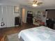 Bedroom with a view to an adjoining room and spacious closet at 218 Steedly Ave, Lake Wales, FL 33853