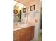 Bathroom with a double vanity and a shower at 1163 Cephia St, Lake Wales, FL 33853