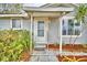 Front door entrance with landscaping at 337 Swingle St, Frostproof, FL 33843