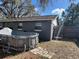 Backyard with above ground pool and storage shed at 4718 Cynthia St, Bartow, FL 33830