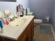 Bathroom with toilet and vanity at 4718 Cynthia St, Bartow, FL 33830