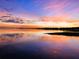 Scenic waterfront view featuring a vibrant sunset reflecting off the still water at 1800 N Scenic Hwy, Babson Park, FL 33827