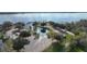 Breathtaking aerial view of the lake access point, showcasing boat ramp and scenic surroundings at 450 Westfall Dr, Kenansville, FL 34739