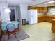 Charming dining area adjacent to the kitchen, perfect for everyday meals at 9 Silver Sand Rd, Frostproof, FL 33843