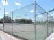 Fenced tennis court at 1077 Medinah Way, Winter Haven, FL 33884