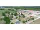 Aerial view of a residential area pinpointing the property's location amidst its surroundings at 1351 Smokey Rd, Lake Wales, FL 33859