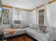 The home has a spacious living area with lots of natural light and stylish decor at 1351 Smokey Rd, Lake Wales, FL 33859