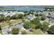 Scenic aerial view of houses near golf course and lake, showcasing the beautiful surroundings and community at 2692 Hemingway Ave, Haines City, FL 33844
