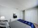 Bright, well-lit bedroom with double closets and a wicker dresser with TV at 2692 Hemingway Ave, Haines City, FL 33844