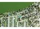 Aerial view of property showing proximity to lake at 405 S Shore Dr, Eagle Lake, FL 33839
