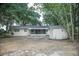 A large backyard including a shed and a screened in porch at 4725 Kayworth Rd, Lake Wales, FL 33898