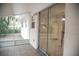 Patio with tile floor and sliding glass door at 4725 Kayworth Rd, Lake Wales, FL 33898